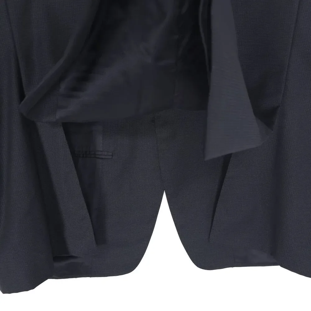 CANALI Men's Wool Blazer EU‎ 56R US 46R Navy Sport Coat Italy Made WOOLMARK